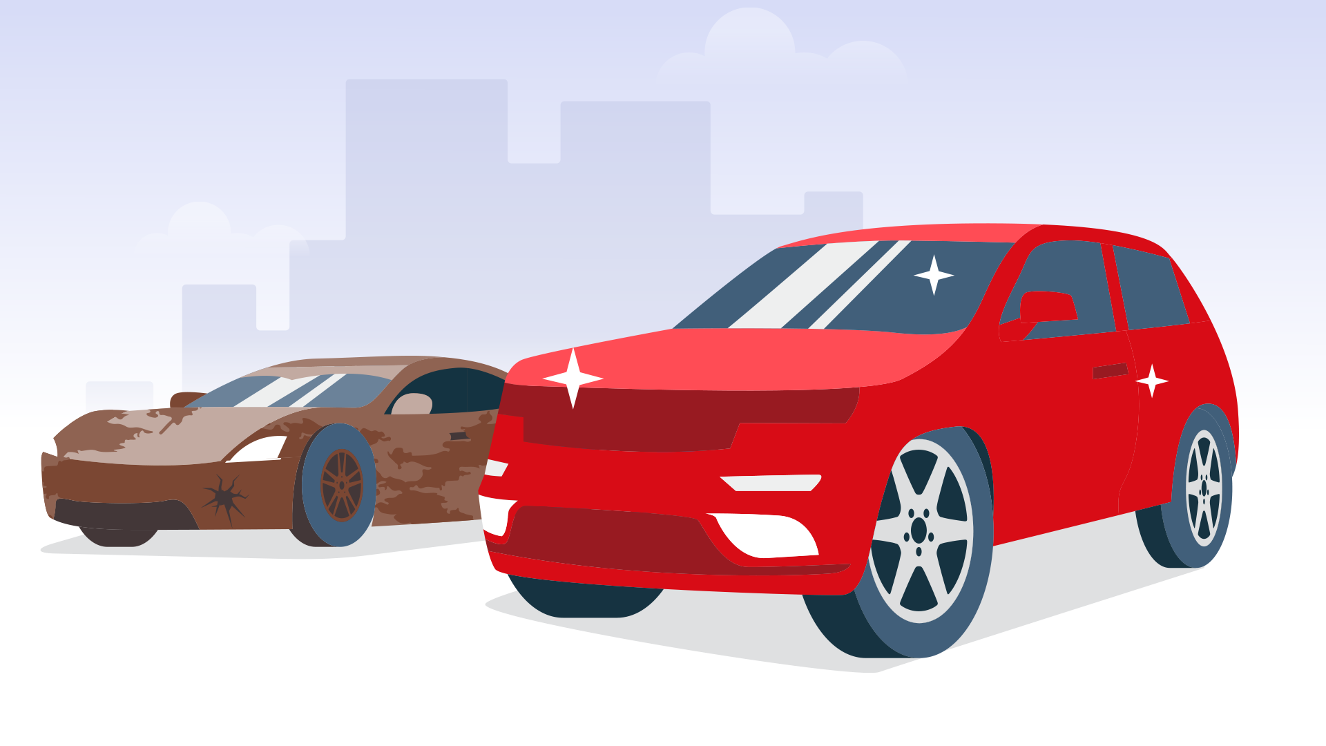 an image which goes with the story We've changed our old banger for a new model