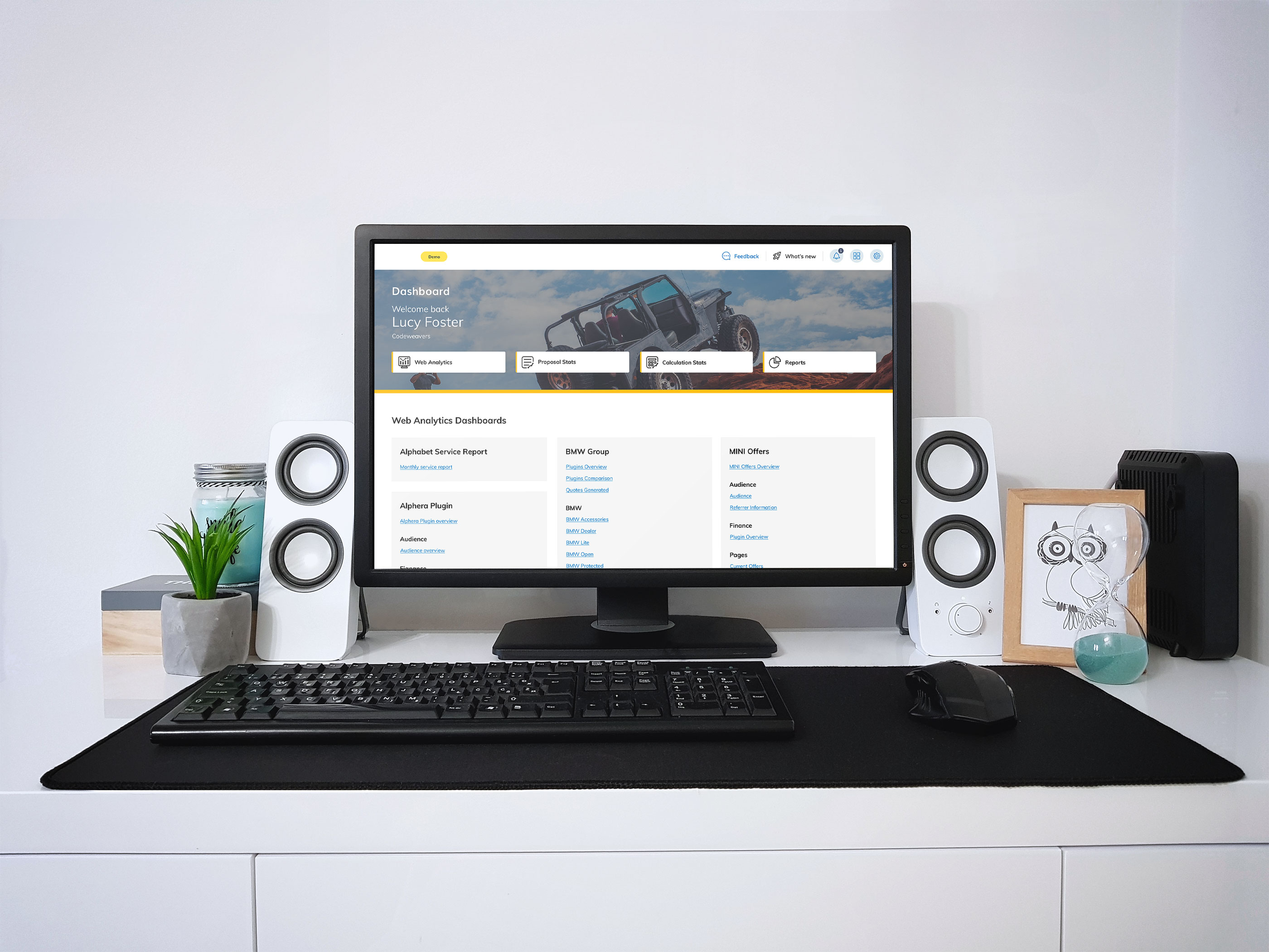 an image which goes with the story Showroom System. An update on an upgrade